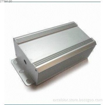 Silver Anodized Aluminum Extrusion Enclosure
